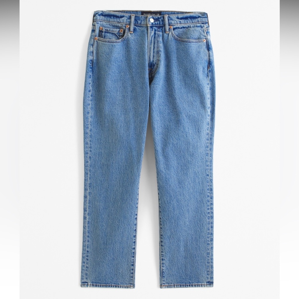 Abercrombie Men’s Athletic Straight Jean